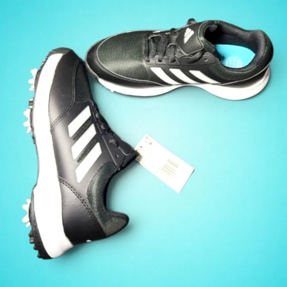 New Adidas Women's Size 5.5 Black Tech Response 3.0 Golf Shoes‎